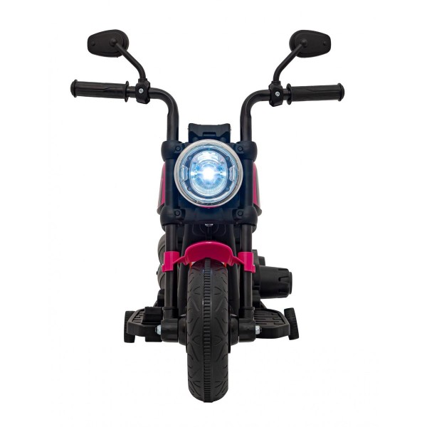 Мотоцикл на акумуляторі Chopper FASTER, рожевий