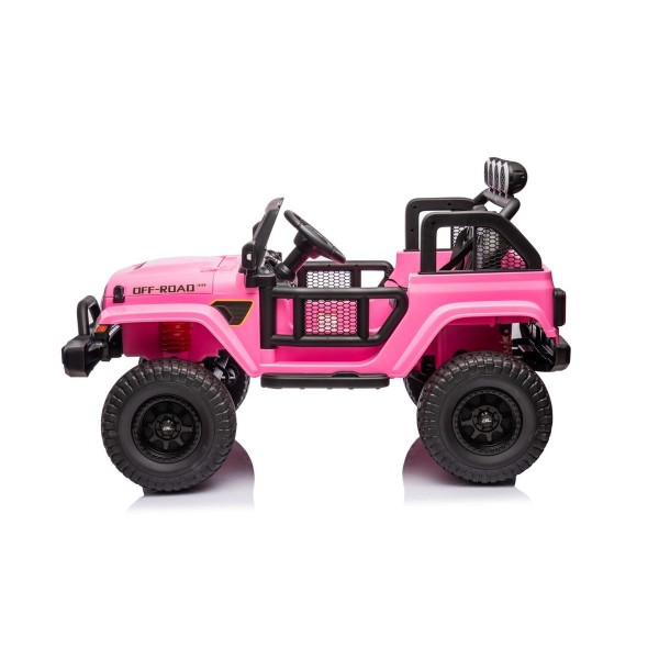 Джип на акумуляторі 4x4 OFF-ROAD 3.0, рожевий