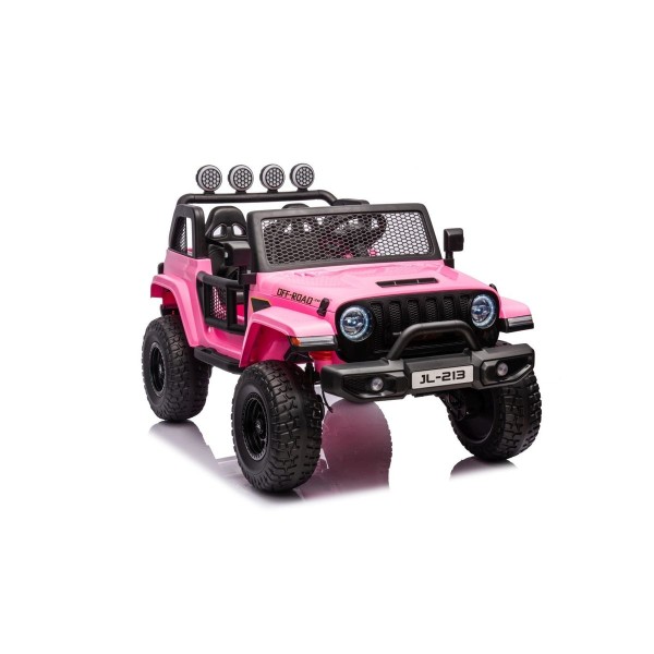 Джип на акумуляторі 4x4 OFF-ROAD 3.0, рожевий