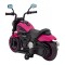 Мотоцикл на акумуляторі Chopper FASTER, рожевий
