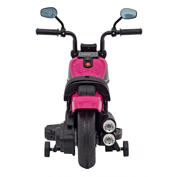 Мотоцикл на акумуляторі Chopper FASTER, рожевий