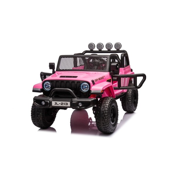 Джип на акумуляторі 4x4 OFF-ROAD 3.0, рожевий