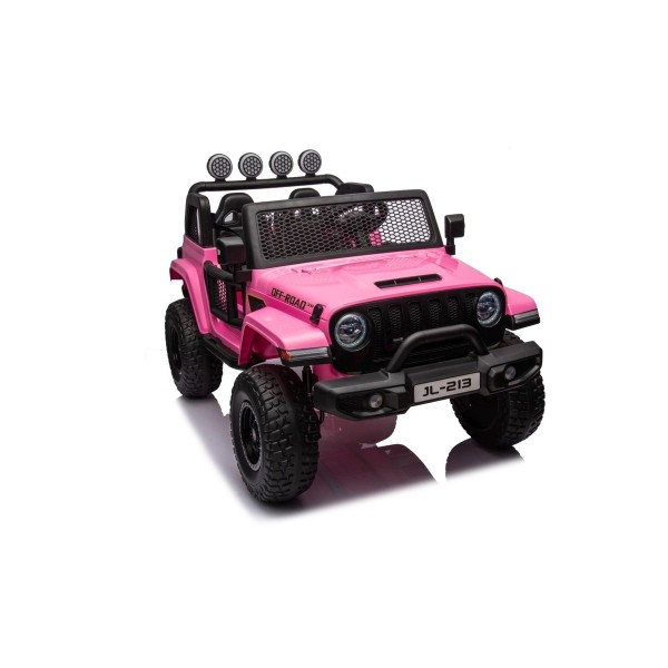 Джип на акумуляторі 4x4 OFF-ROAD 3.0, рожевий