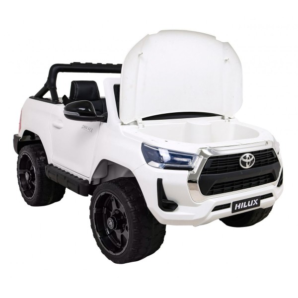 Джип на акумуляторі 4x4 Toyota Hilux, білий