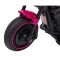 Мотоцикл на акумуляторі Chopper FASTER, рожевий
