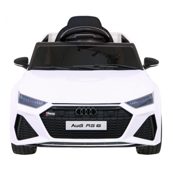 Автомобіль на акумуляторі Audi RS 6, білий