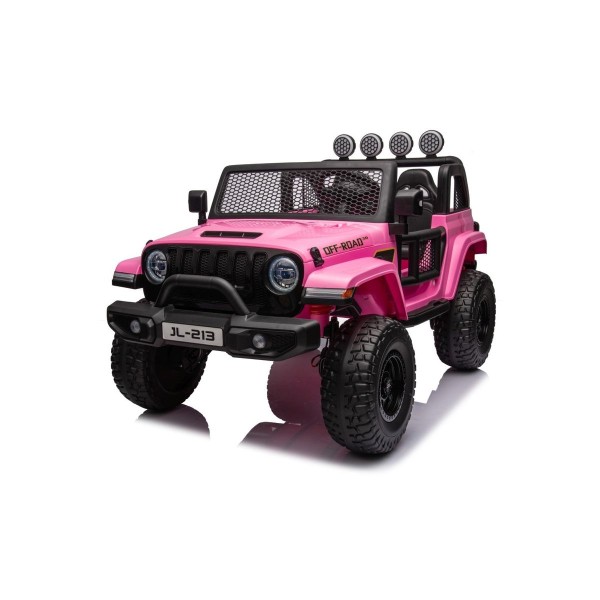 Джип на акумуляторі 4x4 OFF-ROAD 3.0, рожевий