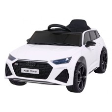 Автомобіль на акумуляторі Audi RS 6, білий