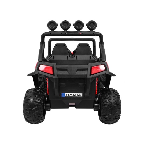 Двомісний баггі 4x4 на акумулятор Ramiz Grand Buggy Strong Lift, червоний