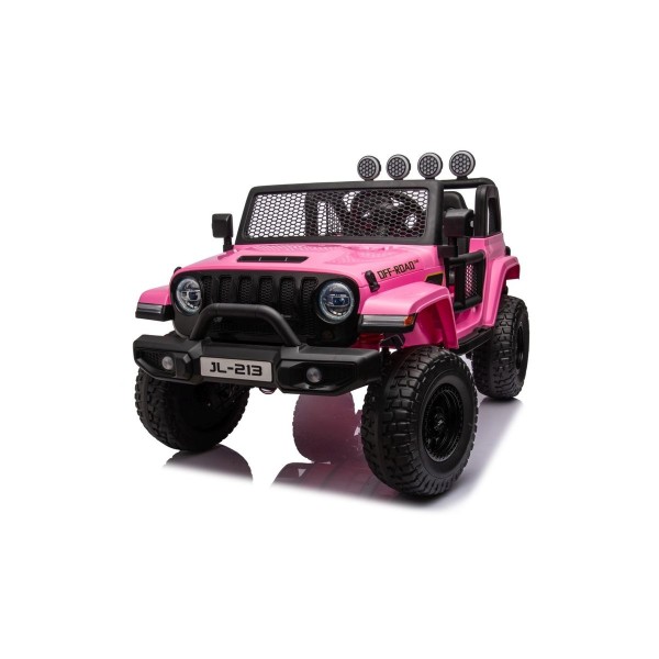 Джип на акумуляторі 4x4 OFF-ROAD 3.0, рожевий