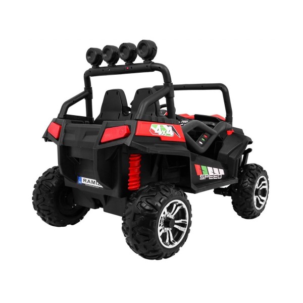 Двомісний баггі 4x4 на акумулятор Ramiz Grand Buggy Strong Lift, червоний