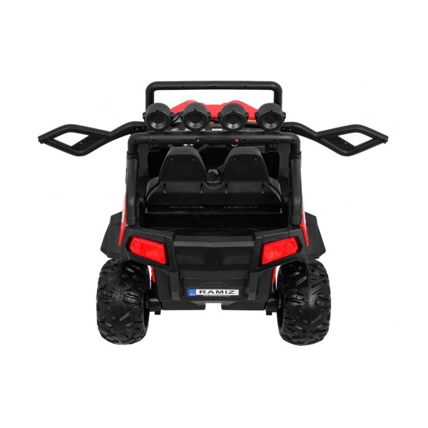Двомісний баггі 4x4 на акумулятор Ramiz Grand Buggy Strong Lift, червоний
