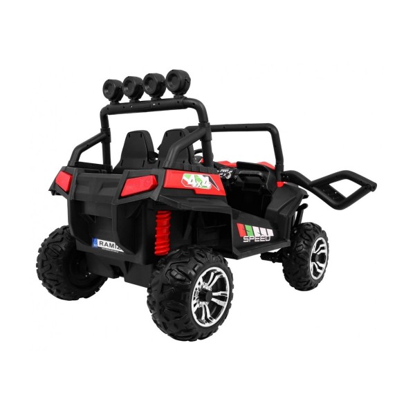 Двомісний баггі 4x4 на акумулятор Ramiz Grand Buggy Strong Lift, червоний