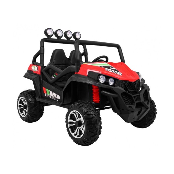 Двомісний баггі 4x4 на акумулятор Ramiz Grand Buggy Strong Lift, червоний