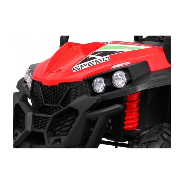 Двомісний баггі 4x4 на акумулятор Ramiz Grand Buggy Strong Lift, червоний