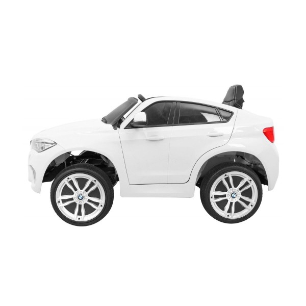 Автомобіль на акумуляторі BMW X6M, білий