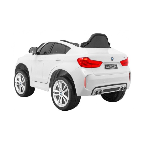 Автомобіль на акумуляторі BMW X6M, білий