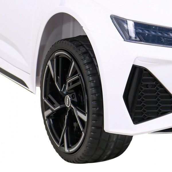 Автомобіль на акумуляторі Audi RS 6, білий
