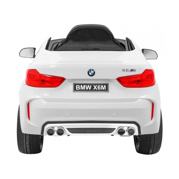 Автомобіль на акумуляторі BMW X6M, білий