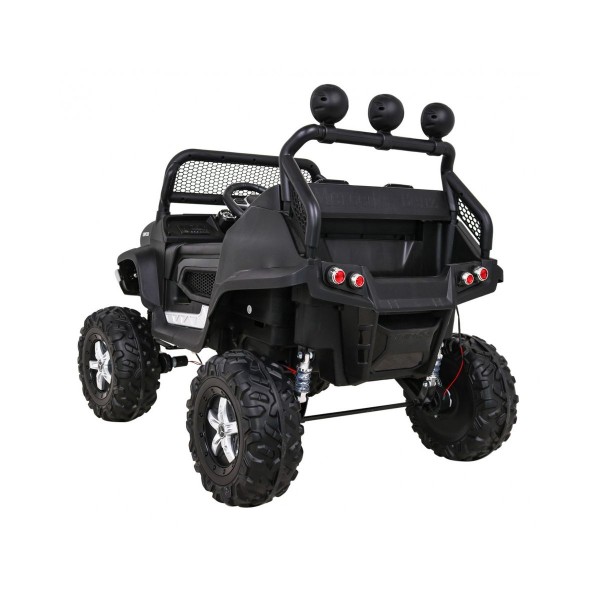 Джип на акумуляторі 4x4 Mercedes Benz Unimog, чорний