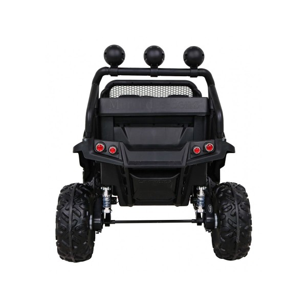 Джип на акумуляторі 4x4 Mercedes Benz Unimog, чорний