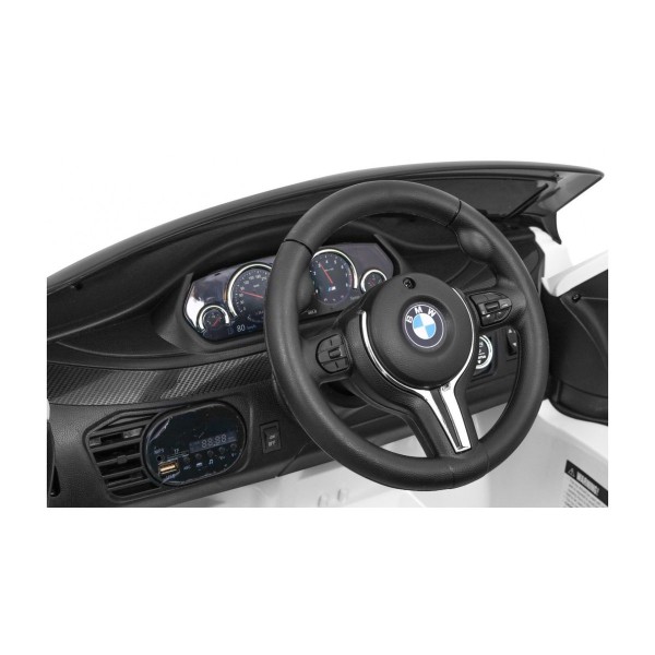 Автомобіль на акумуляторі BMW X6M, білий