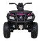 Квадроцикл 4x4 на акумулятор Quad XT-Speed, рожевий