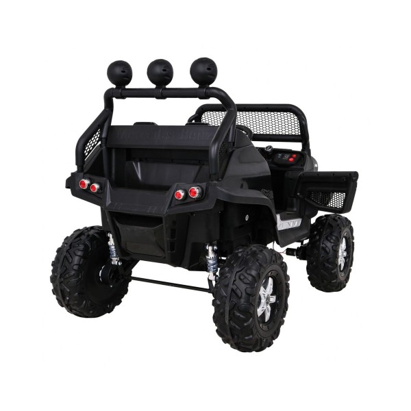 Джип на акумуляторі 4x4 Mercedes Benz Unimog, чорний