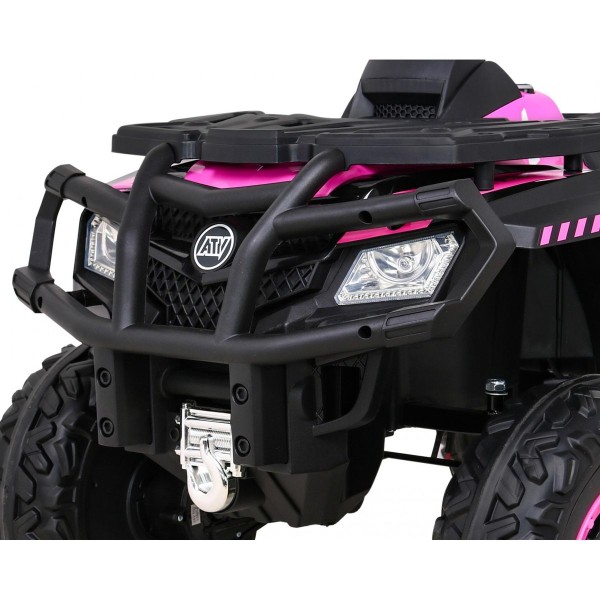 Квадроцикл 4x4 на акумулятор Quad XT-Speed, рожевий
