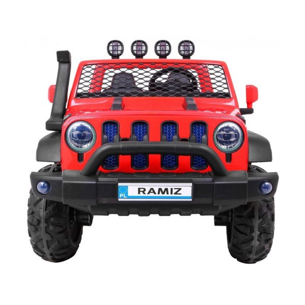 Позашляховик повнопривідний 4x4 на акумулятор Ramiz AllRoad, червоний