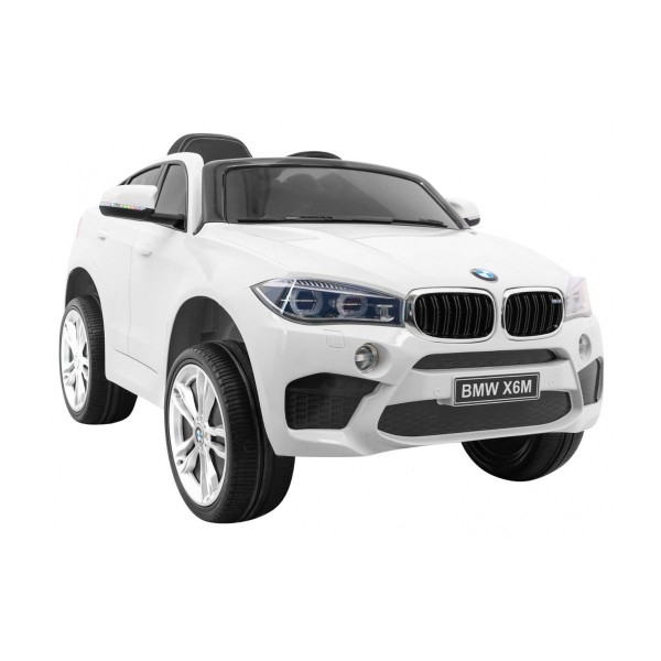 Автомобіль на акумуляторі BMW X6M, білий