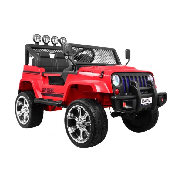 Джип на акумулятор 4x4 Ramiz Raptor Drifter, червоний
