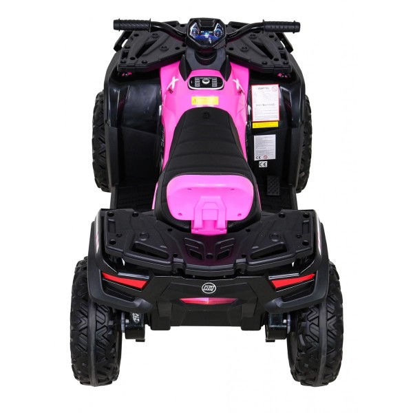 Квадроцикл 4x4 на акумулятор Quad XT-Speed, рожевий