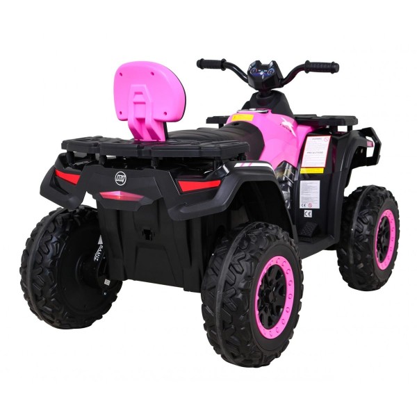 Квадроцикл 4x4 на акумулятор Quad XT-Speed, рожевий