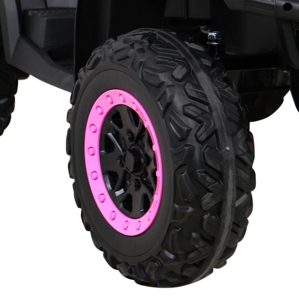Квадроцикл 4x4 на акумулятор Quad XT-Speed, рожевий