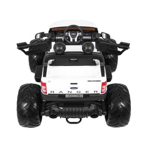 Джип на акумулятор Ford Ranger Monster 4x4, білий