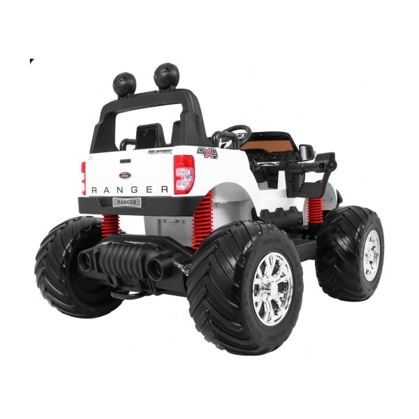 Джип на акумулятор Ford Ranger Monster 4x4, білий