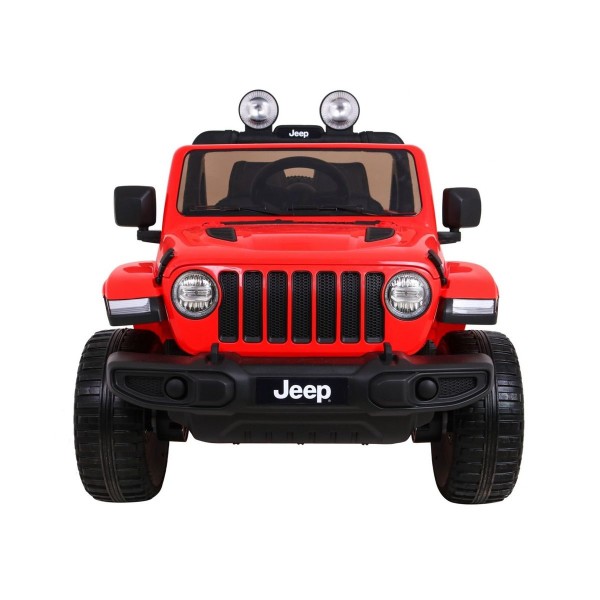Джип на акумуляторі 4x4 Jeep Wrangler Rubicon, червоний