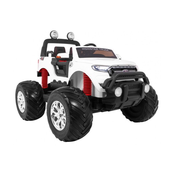 Джип на акумулятор Ford Ranger Monster 4x4, білий