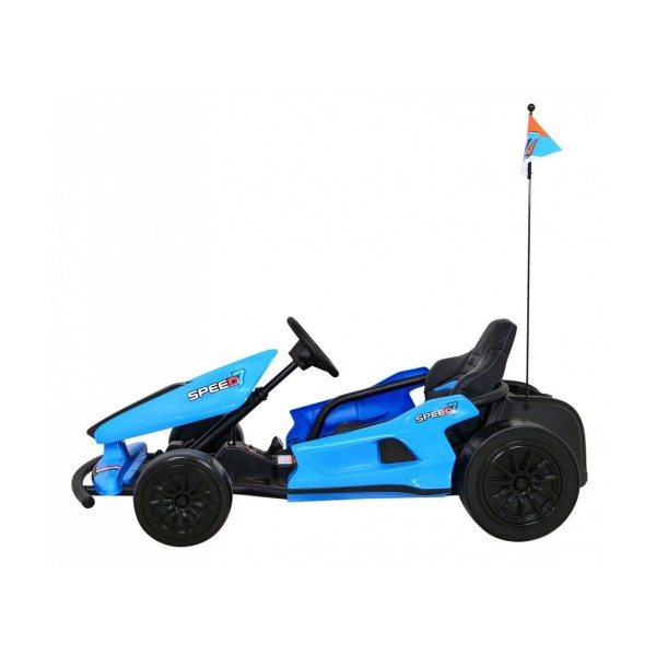 Автомобіль карт дрифтовий на акумулятор Ramiz Gokart Speed 7 Drift King, блакитний