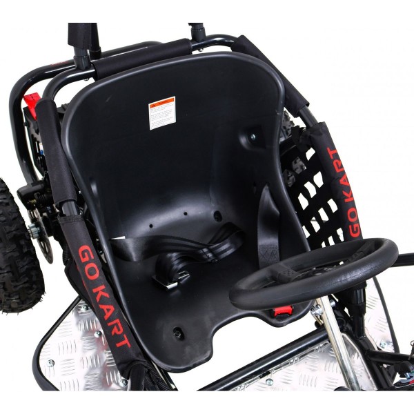 Автомобіль карт 30км/год на акумулятор GoKart Fast Dragon, блакитний
