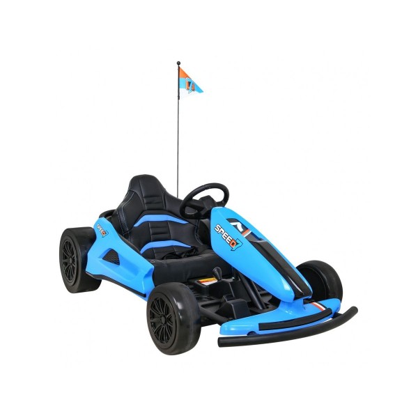 Автомобіль карт дрифтовий на акумулятор Ramiz Gokart Speed 7 Drift King, блакитний