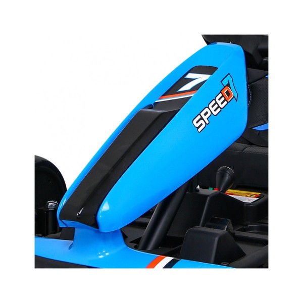 Автомобіль карт дрифтовий на акумулятор Ramiz Gokart Speed 7 Drift King, блакитний
