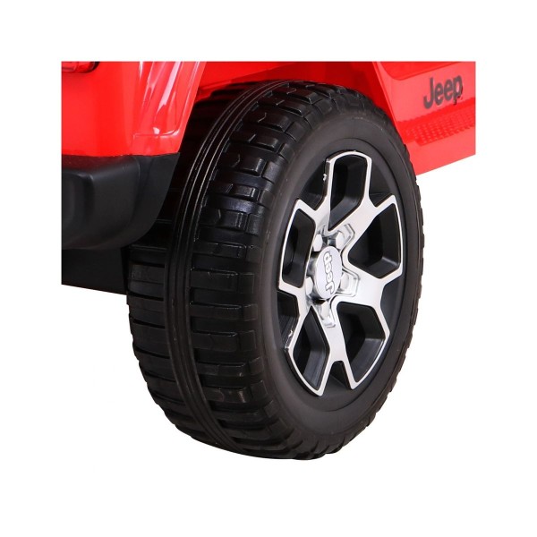 Джип на акумуляторі 4x4 Jeep Wrangler Rubicon, червоний