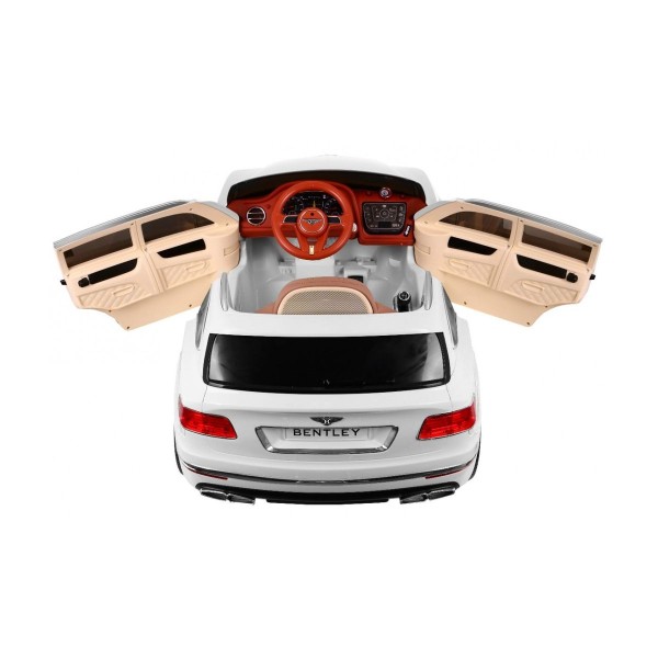 Автомобіль на акумуляторі Bentley Bentayga, білий