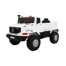 Джип на акумуляторі двомісний Mercedes-Benz Zetros, білий