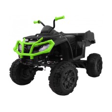 Квадроцикл 4x4 на акумулятор Ramiz Quad XL ATV, чорно-зелений