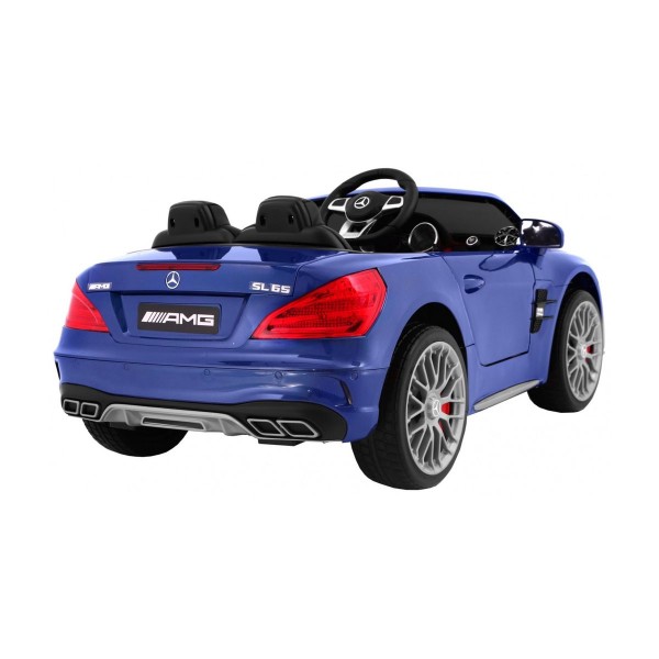 Автомобіль на акумуляторі Mercedes AMG SL65, лакований, блакитний