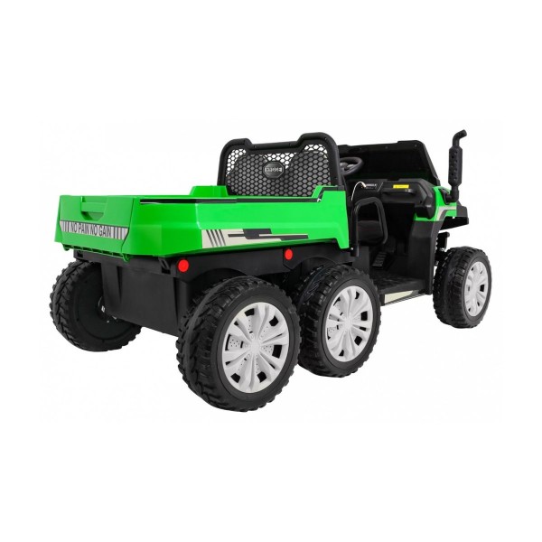 Джип на акумулятор 4x6 шестиколісний двомісний Ramiz Farmer Truck, синій