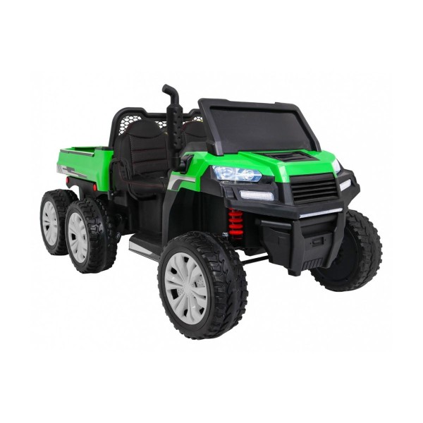 Джип на акумулятор 4x6 шестиколісний двомісний Ramiz Farmer Truck, синій